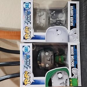 Funko Pop Marvel Fantastic Four #561 #563